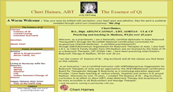 Desktop Screenshot of cherihaines.com